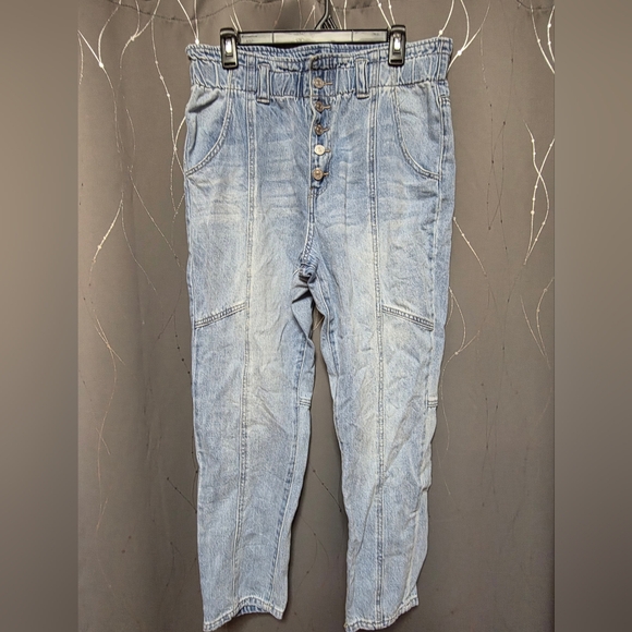 KanCan Light Blue Women's Straight Leg Jeans - Picture 1 of 6